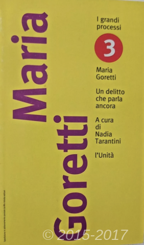 Copertina di Processo Goretti